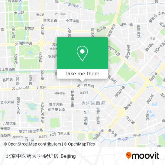 北京中医药大学-锅炉房 map