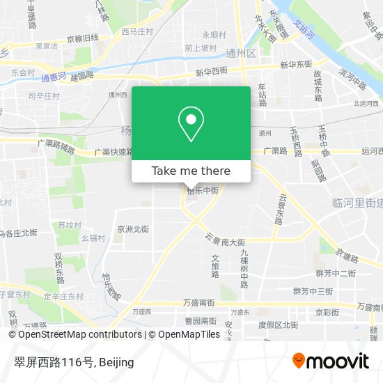 翠屏西路116号 map