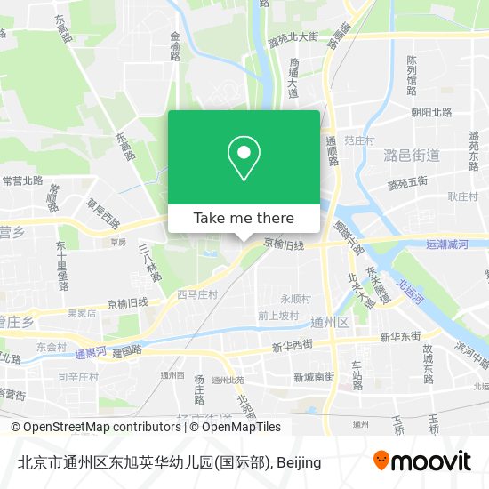 北京市通州区东旭英华幼儿园(国际部) map