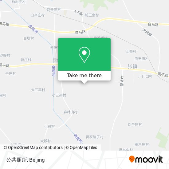 公共厕所 map