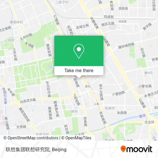 联想集团联想研究院 map