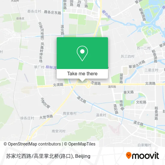 苏家坨西路/高里掌北桥(路口) map