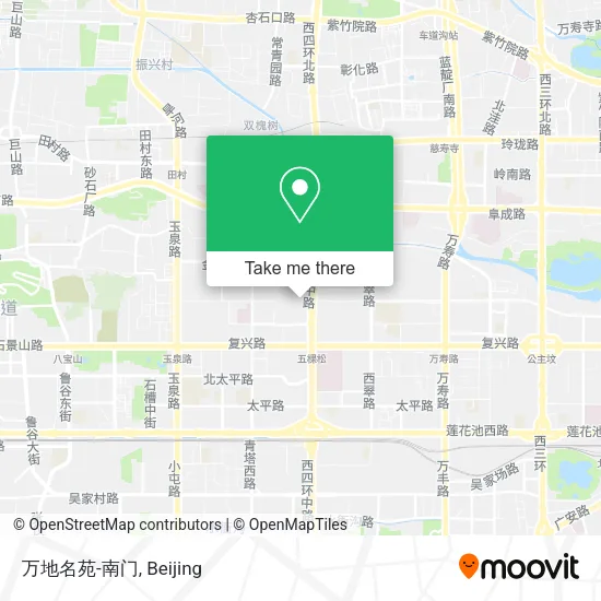 万地名苑-南门 map