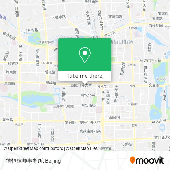 德恒律师事务所 map