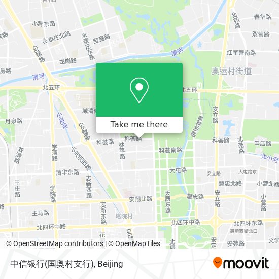 中信银行(国奥村支行) map