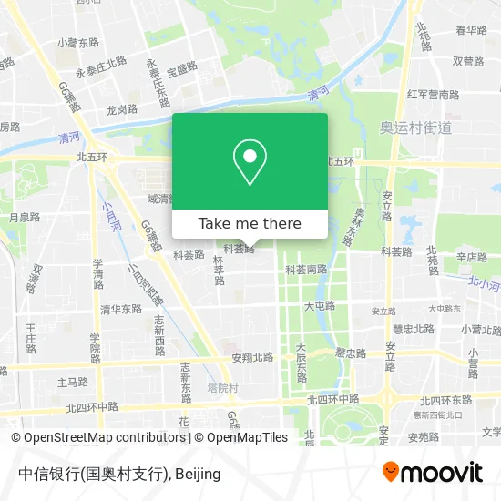 中信银行(国奥村支行) map