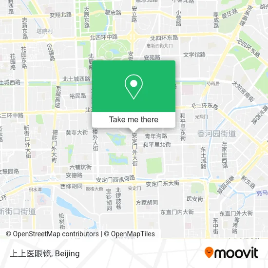 上上医眼镜 map