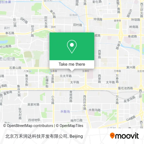 北京万禾润达科技开发有限公司 map