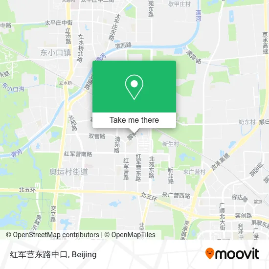 红军营东路中口 map