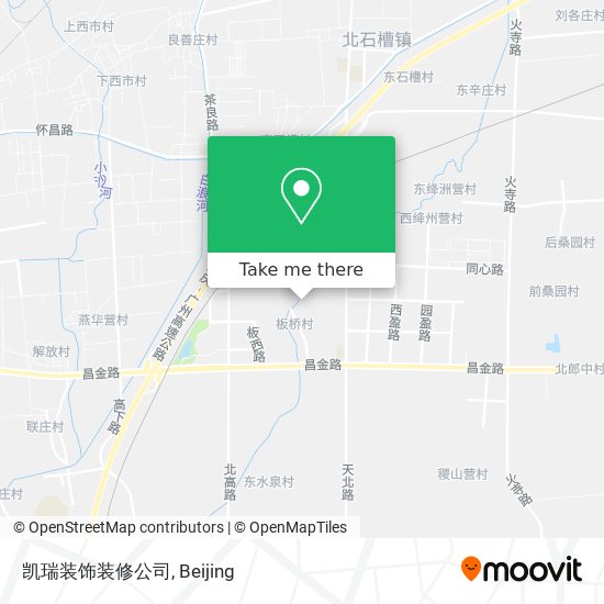 凯瑞装饰装修公司 map