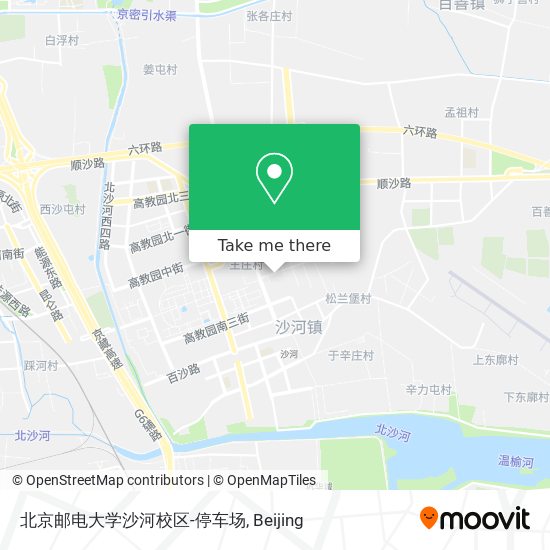 北京邮电大学沙河校区-停车场 map