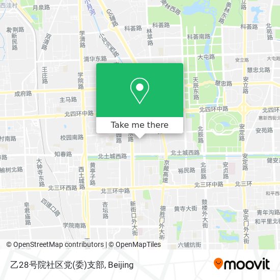 乙28号院社区党(委)支部 map