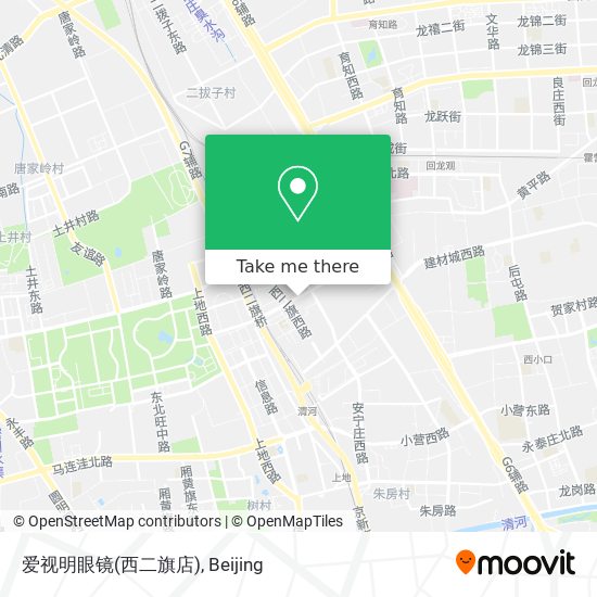 爱视明眼镜(西二旗店) map