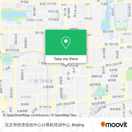 北京市经济信息中心计算机培训中心 map
