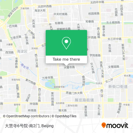 大慧寺6号院-南2门 map