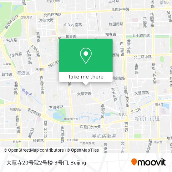 大慧寺20号院2号楼-3号门 map
