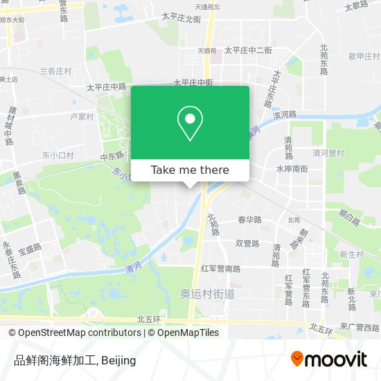 品鲜阁海鲜加工 map