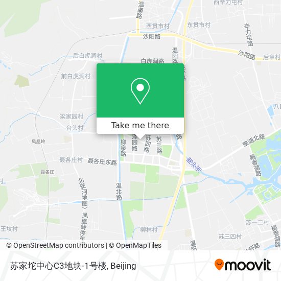 苏家坨中心C3地块-1号楼 map
