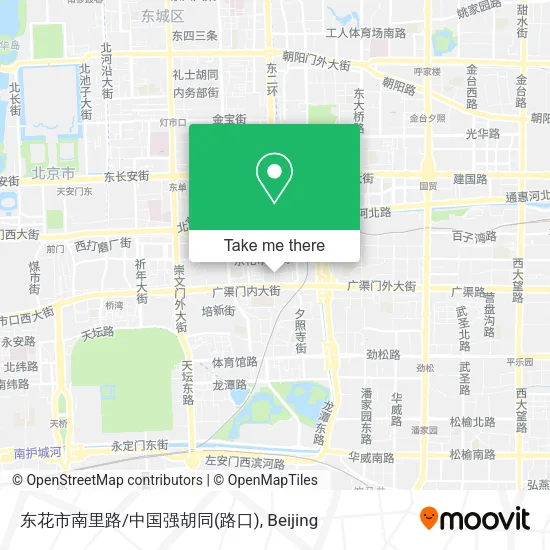 东花市南里路/中国强胡同(路口) map