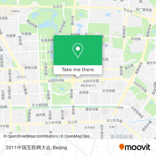 2011中国互联网大会 map