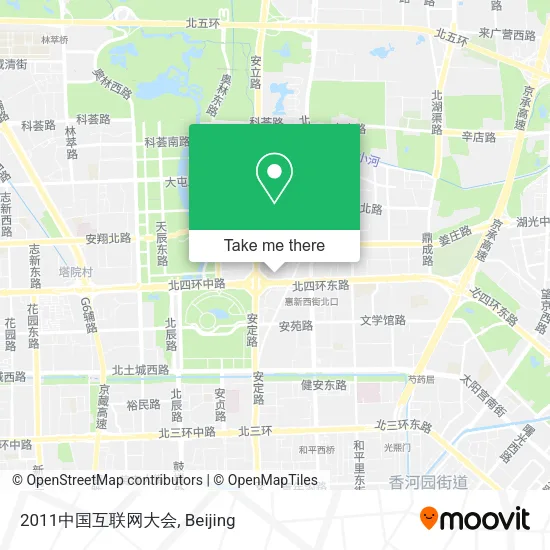 2011中国互联网大会 map