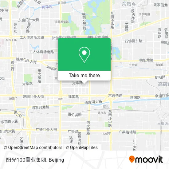 阳光100置业集团 map