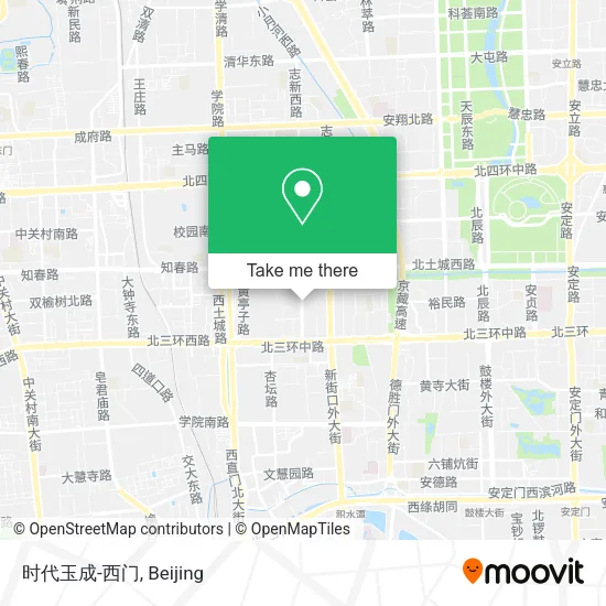 时代玉成-西门 map