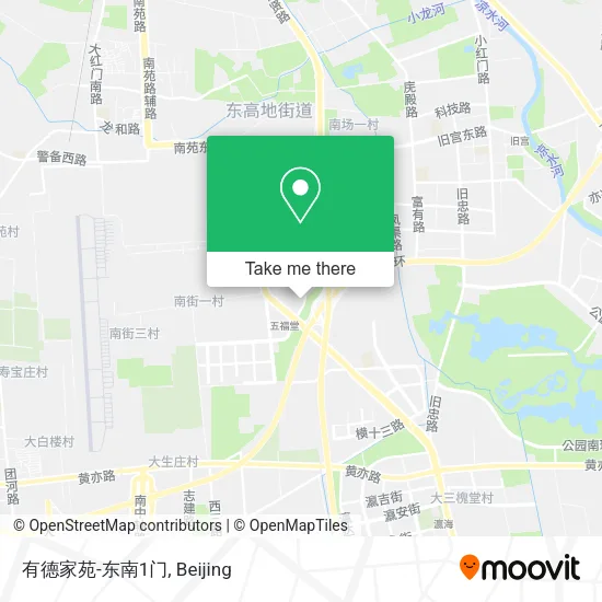 有德家苑-东南1门 map