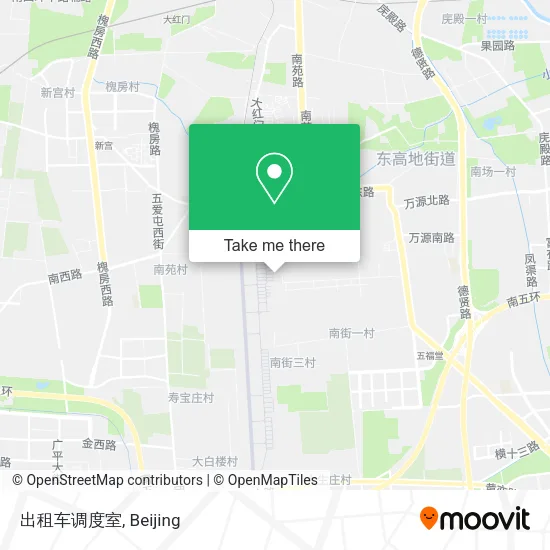 出租车调度室 map