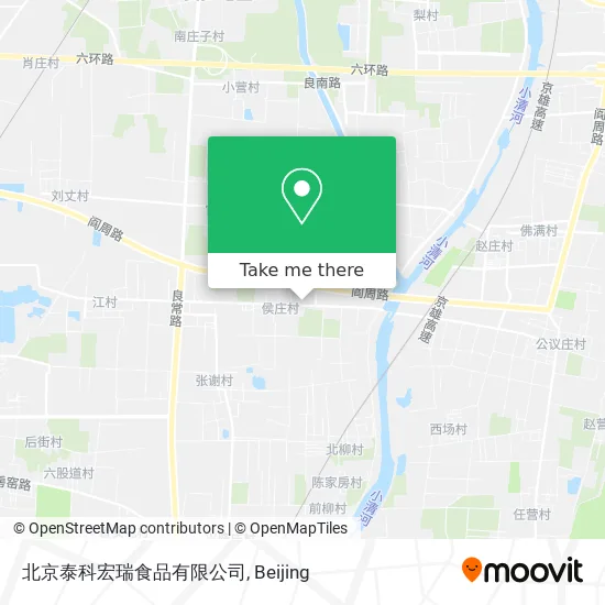 北京泰科宏瑞食品有限公司 map