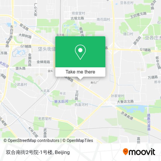 双合南街2号院-1号楼 map