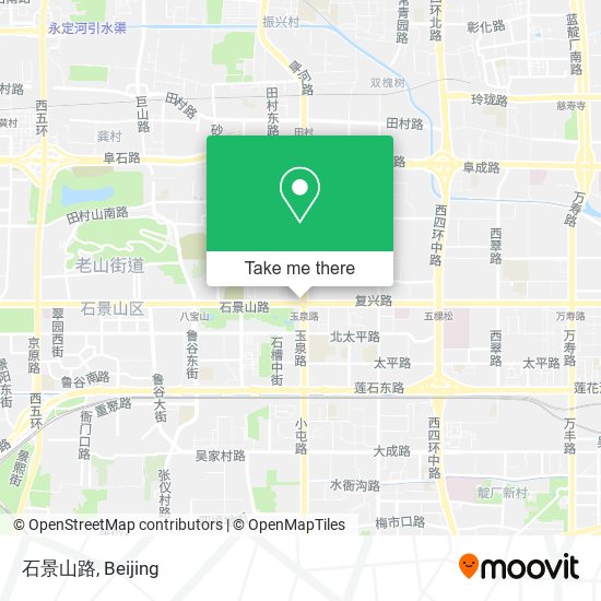 石景山路 map