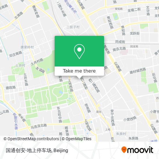 国通创安-地上停车场 map
