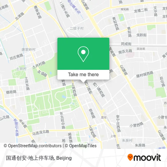 国通创安-地上停车场 map