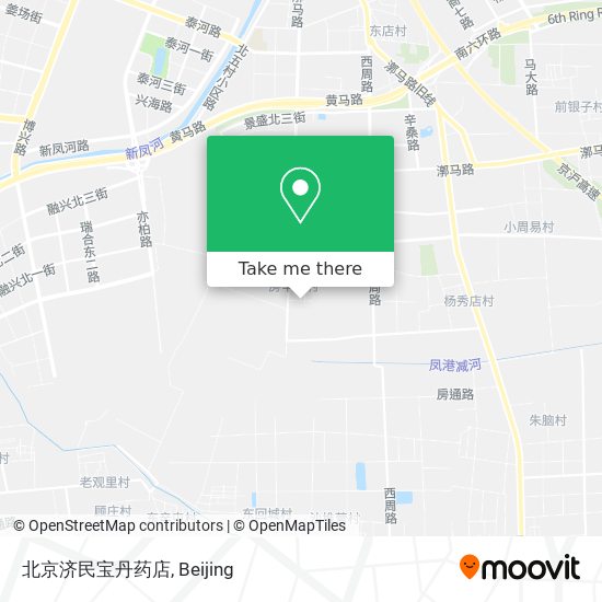 北京济民宝丹药店 map