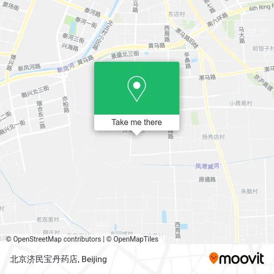 北京济民宝丹药店 map