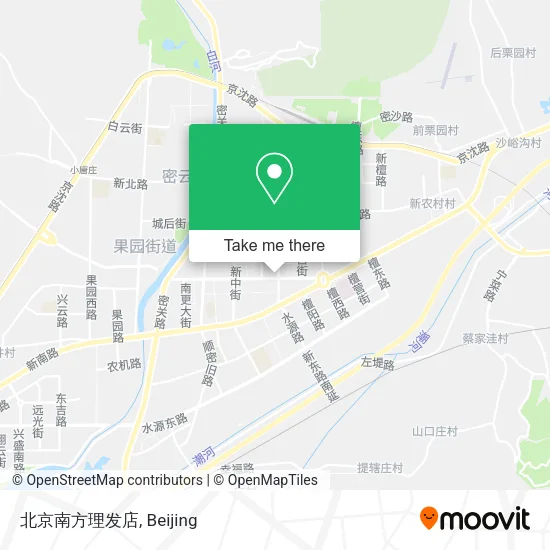 北京南方理发店 map
