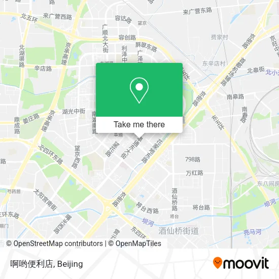 啊哟便利店 map