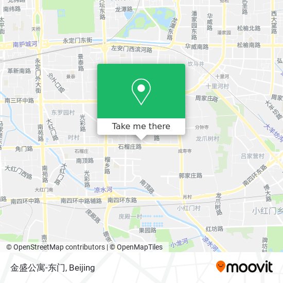金盛公寓-东门 map
