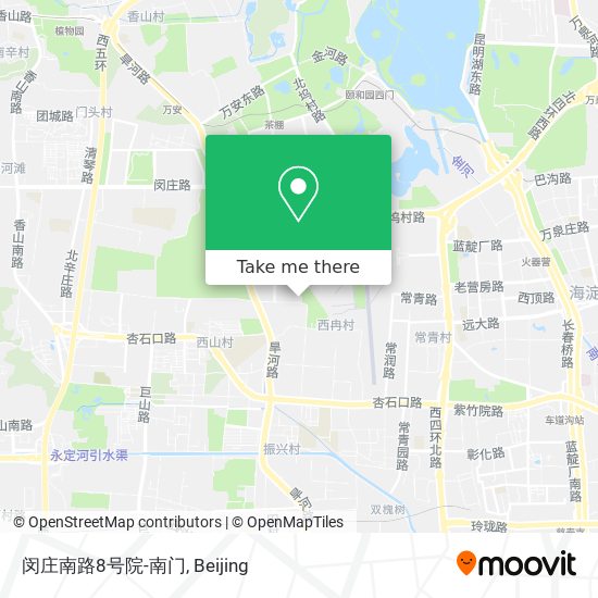 闵庄南路8号院-南门 map