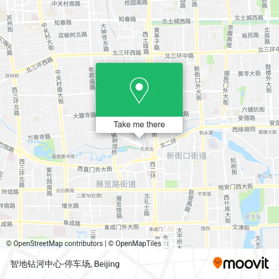 智地钻河中心-停车场 map