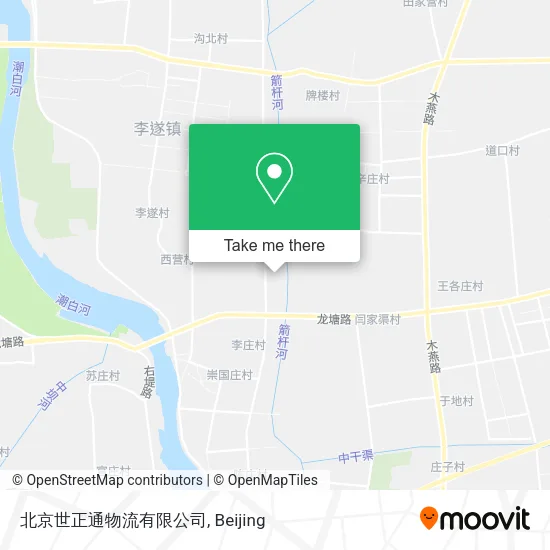 北京世正通物流有限公司 map