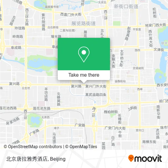 北京唐拉雅秀酒店 map