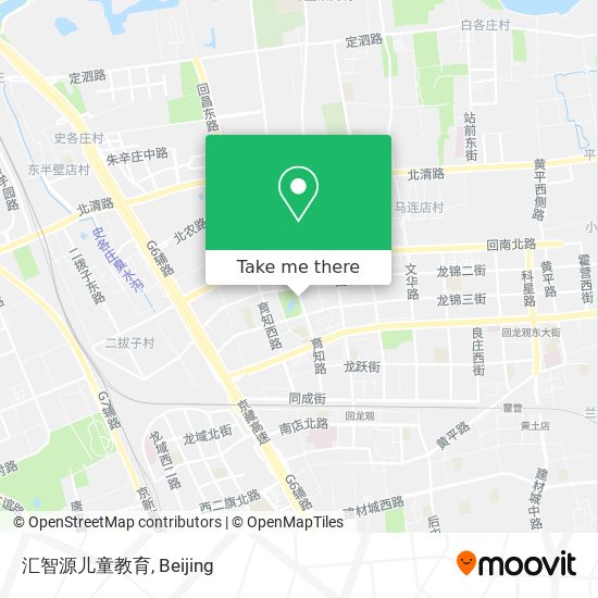 汇智源儿童教育 map