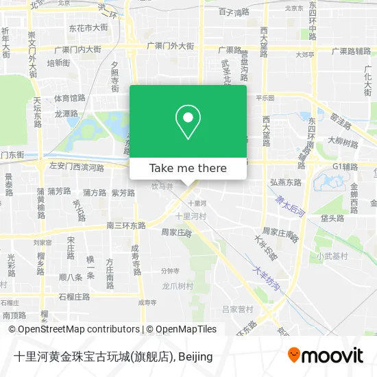 十里河黄金珠宝古玩城(旗舰店) map