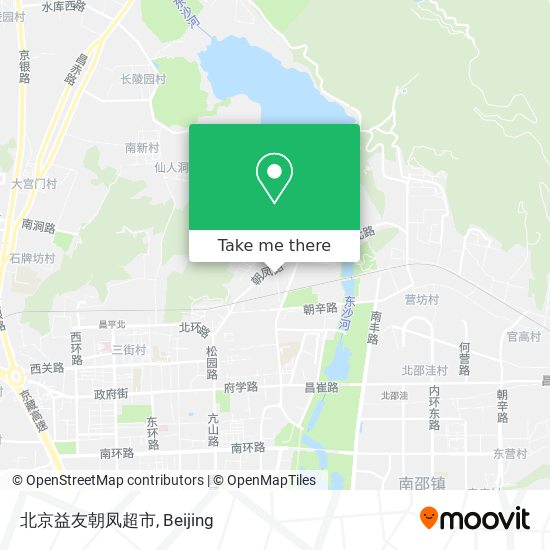 北京益友朝凤超市 map