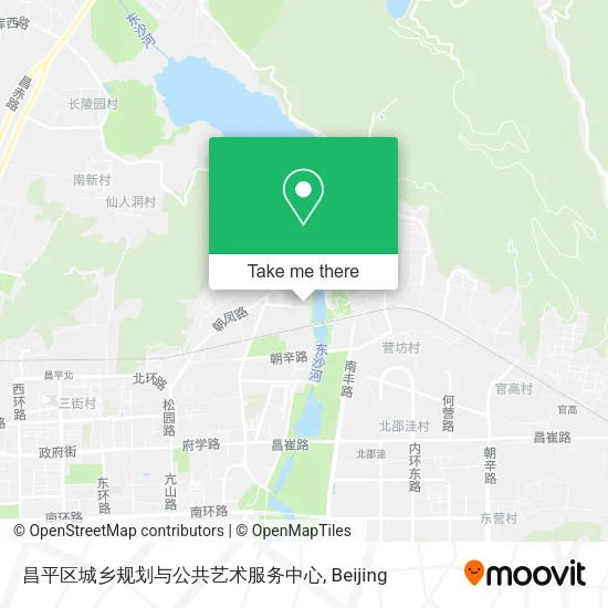 昌平区城乡规划与公共艺术服务中心 map