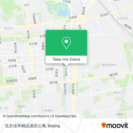 北京佳禾精品酒店公寓 map