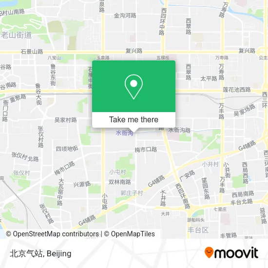 北京气站 map