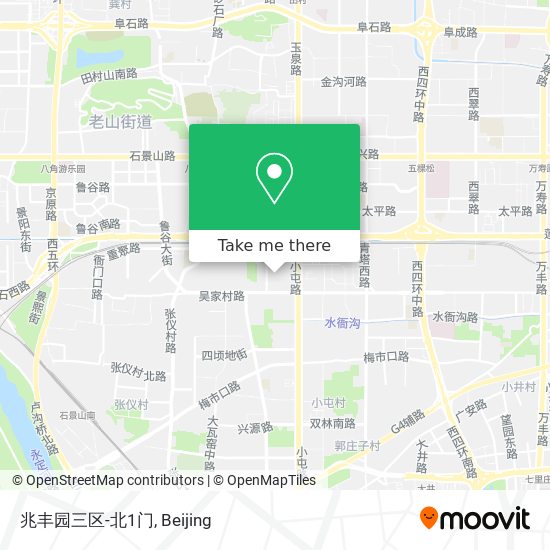 兆丰园三区-北1门 map